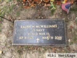 Ralph H Mcwilliams