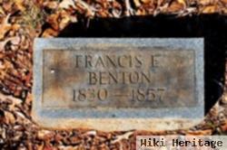 Francis E. Benton