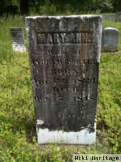 Mary Ann Creech Porter