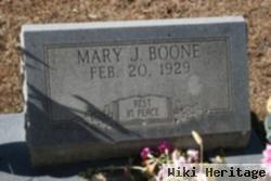 Mary J Boone