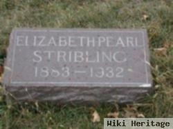 Elizabeth Pearl "pearl" Stribling