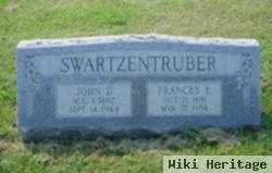 John D Swartzentruber