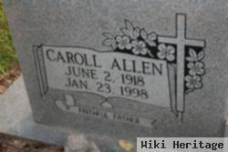 Caroll Allen Duncan, Sr