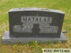 John G Matalas