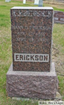 Hans O Erickson