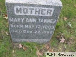 Mary Ann Bowers Tanner