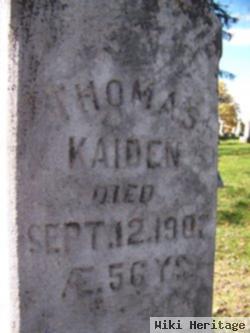 Thomas Kaiden