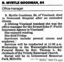 Ruth Myrtle Uibel Goodman