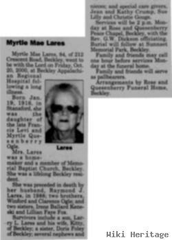 Myrtle Mae Levi Lares