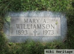 Mary A. Williamson