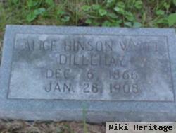 Alice Clark Hinson Wyatt Dillehay