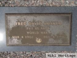 Fred David Amaker