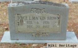 Joyce L. Macklin Brown