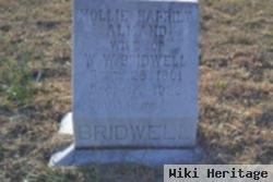 Mary Harriet "mollie" Almand Bridwell