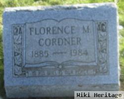 Florence M Cordner