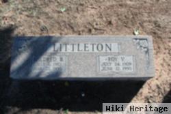 Mildred B. Stump Littleton