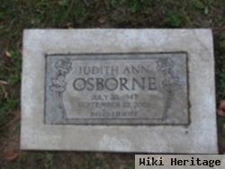 Judith Ann Osborne