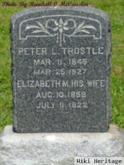 Pvt Peter L Trostle