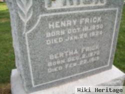 Bertha Mohr Frick