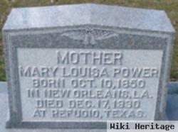 Mary Louisa Luque Power