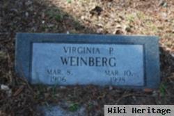 Virginia P Weinberg