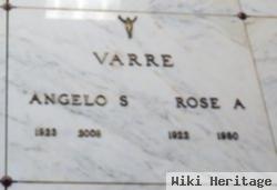 Angelo "sonny" Varre