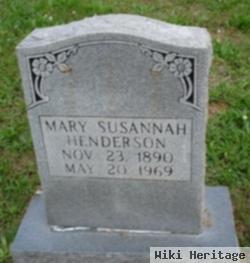 Mary Susannah Henderson