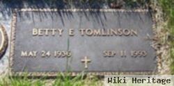 Betty E. Arbuckle Tomlinson