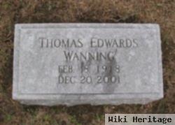 Thomas Edwards Wanning