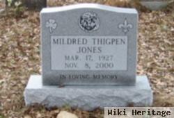 Mildred Inez "mit" Thigpen Jones