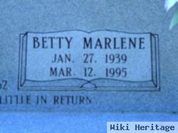 Betty Marlene Ellis