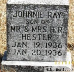 Johnnie Ray Hester