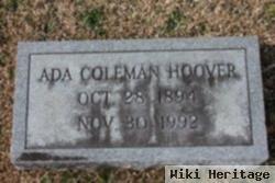 Sarah Ada Coleman Hoover