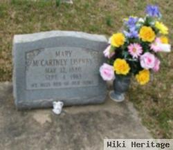 Mary Ella "molly" Mccartney Lisenby