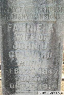 Fannie Arminda Jordan Colvard