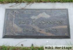 Roy W Johnson