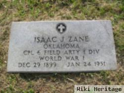 Isaac J Zane