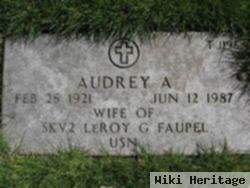 Audrey A Faupel