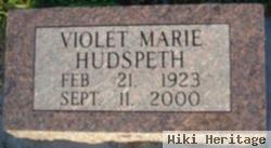 Violet Marie Hudspeth