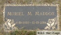 Muriel Mabel Peet Maddox