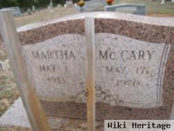 Martha Jane Luman Mccary