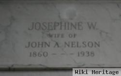 Josephine W Carlson Nelson