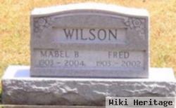 Mabel B Wilson