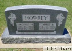 Magnus M. Mowrey