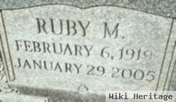 Ruby M. Weeks