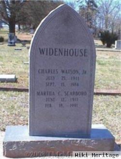 Martha C. Scarboro Widenhouse