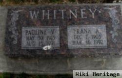 Pauline V. Whitney