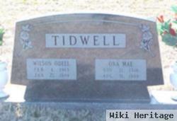 Wilson Odell Tidwell