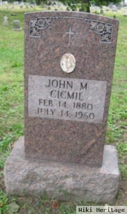 John M Cicmil