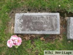 Carrie M. Miley Rhodes